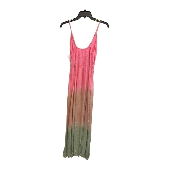 BOHO ME Cut Out Front Self-Tie Spaghetti Strap Maxi Dress - Picture 4 of 9